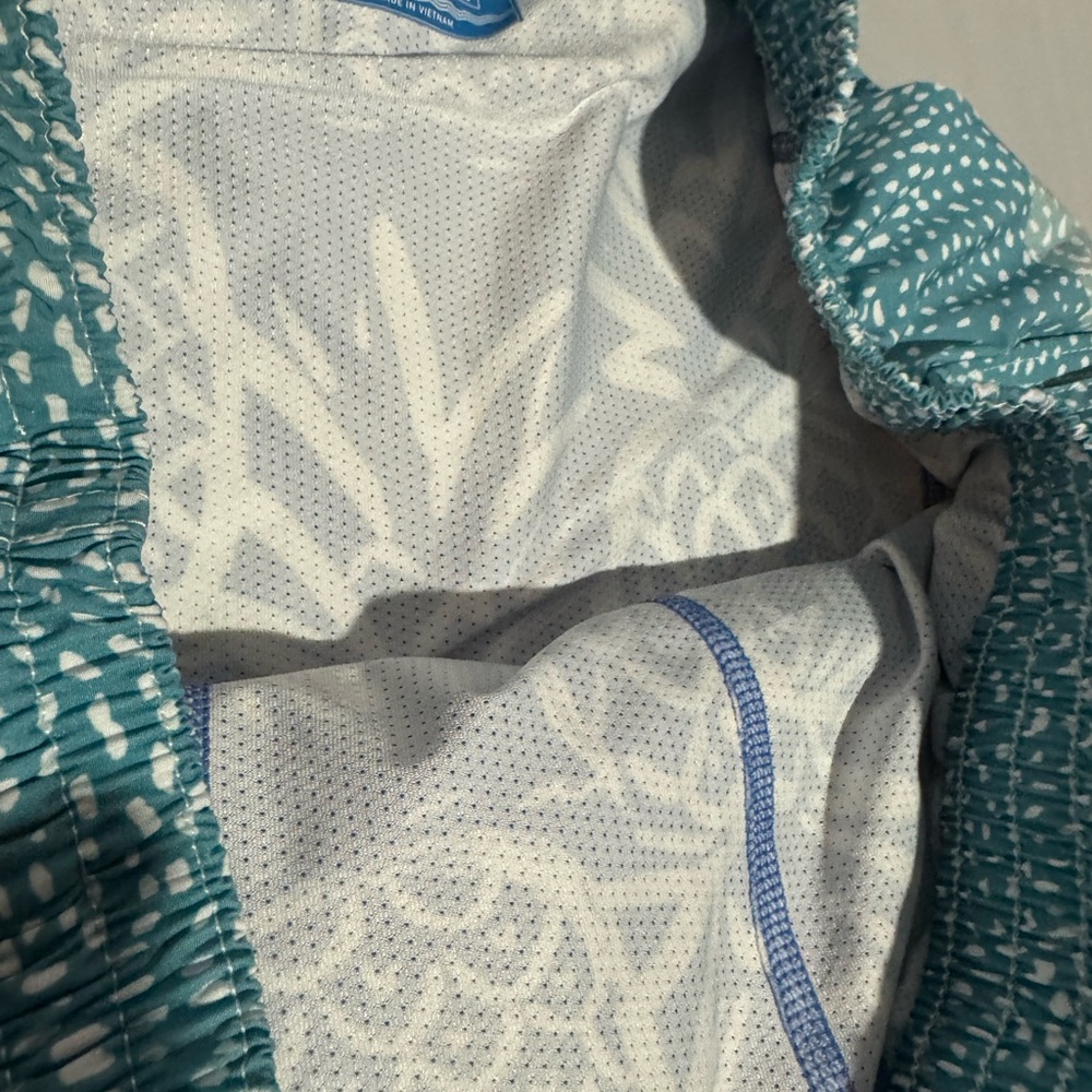 chubbies Green Gradient Patterned Swim Trunks - Picture 14 of 15